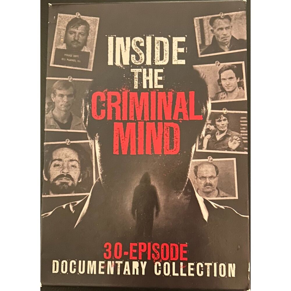 Like New Inside The Criminal Mind 30 Episode Documentary Collection DVDs